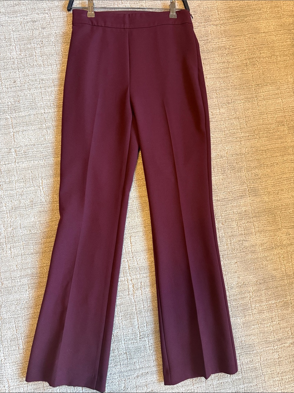 Women's Maroon Wide Leg Pants - Brand: Ann Taylor